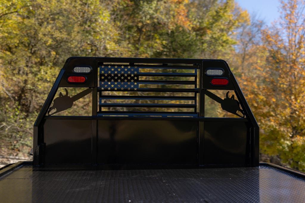 American Flag Headache Rack