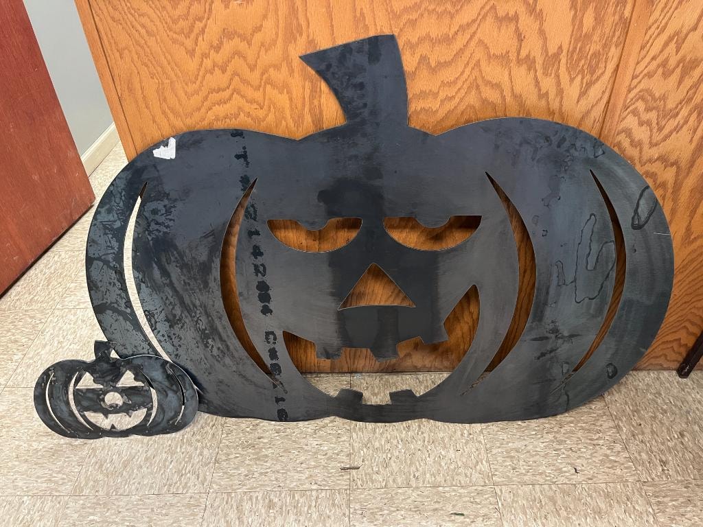 Metal Pumpkin Cutout