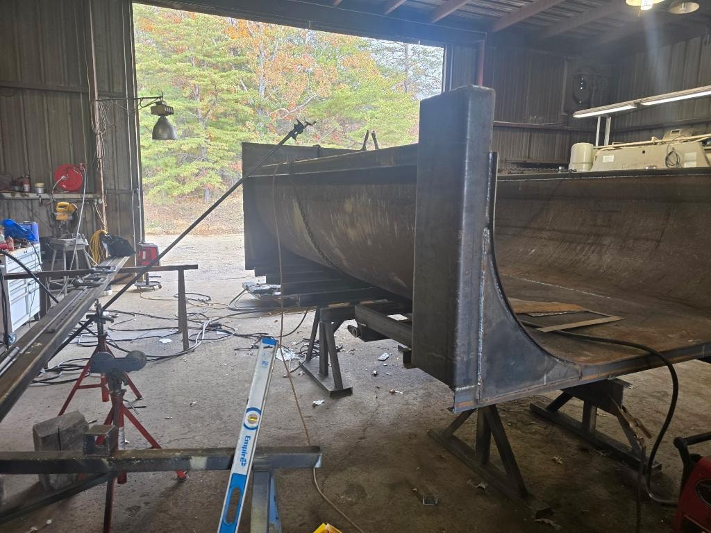 Dump Bed Sides in Progress